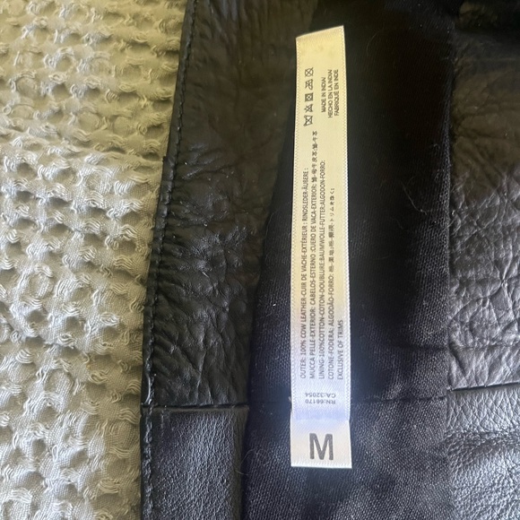 Free People Rebel Leather Harness, Edgy Black Belt with Buckle Straps, one size - Picture 8 of 12